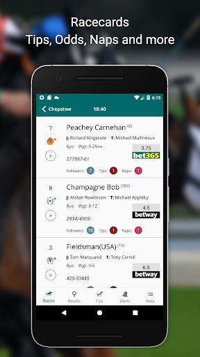 Horse Racing Tracker - Tips Screen 2