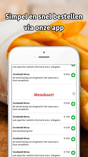 Android application Cafetaria de Toren screenshort