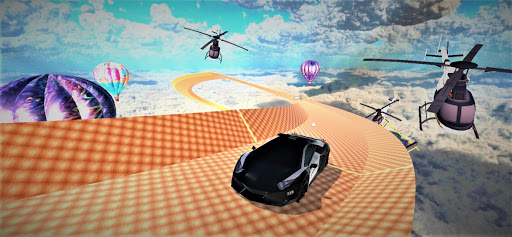 Police Car Stunt Game  Impossible Mega Ramp 2021