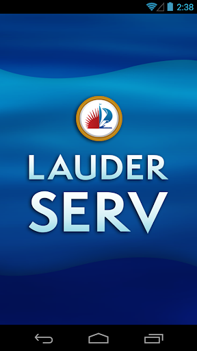 Android application Lauderserv screenshort