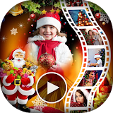 Christmas Video Maker 2018 - Music Slideshow Maker icon