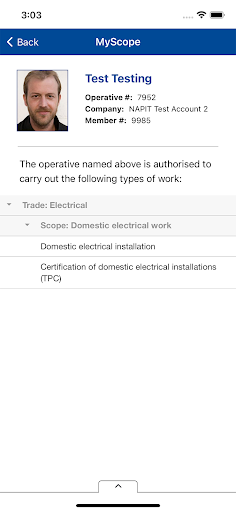 NAPIT ID Screen 3