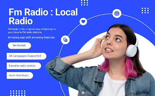 Android application Fm Radio - Local Radio,Am,Fm screenshort
