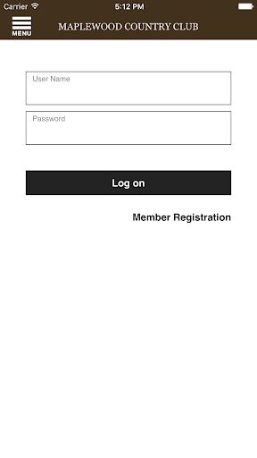 Android application Maplewood Country Club screenshort