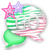 GO SMS THEME/ZebraStars icon