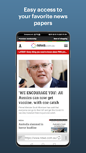 Australia Newspapers Screenshot