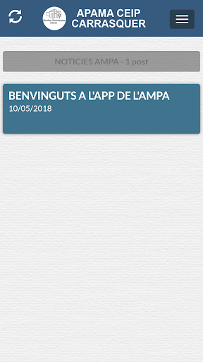 Android application APAMA CEIP CARRASQUER screenshort