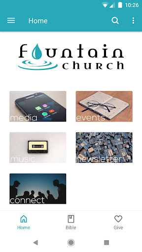 Android application Fountain Church LaGrange screenshort