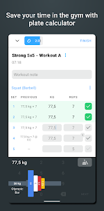 Strong Workout Tracker Gym Log MOD APK 2.7.9 (Premium Unlocked) 3