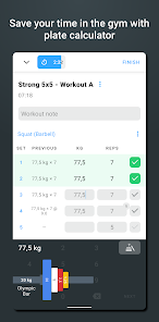 Strong Workout Tracker Gym Log Apps