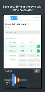 My Work in Progress - Gym Log for Android - Free App Download