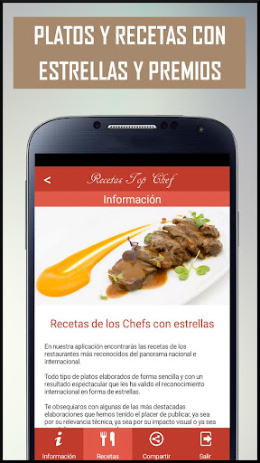 Recetas Chef Screen 3
