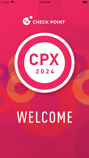 Android application Check Point CPX 2024 Event screenshort