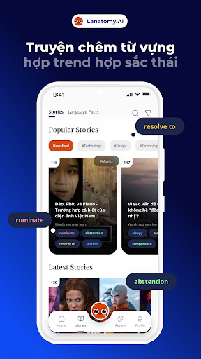 Lanatomy AI: 10x Vocab Study Screen 3
