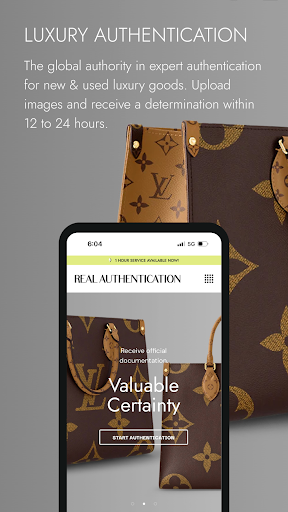Android application Real Authentication screenshort