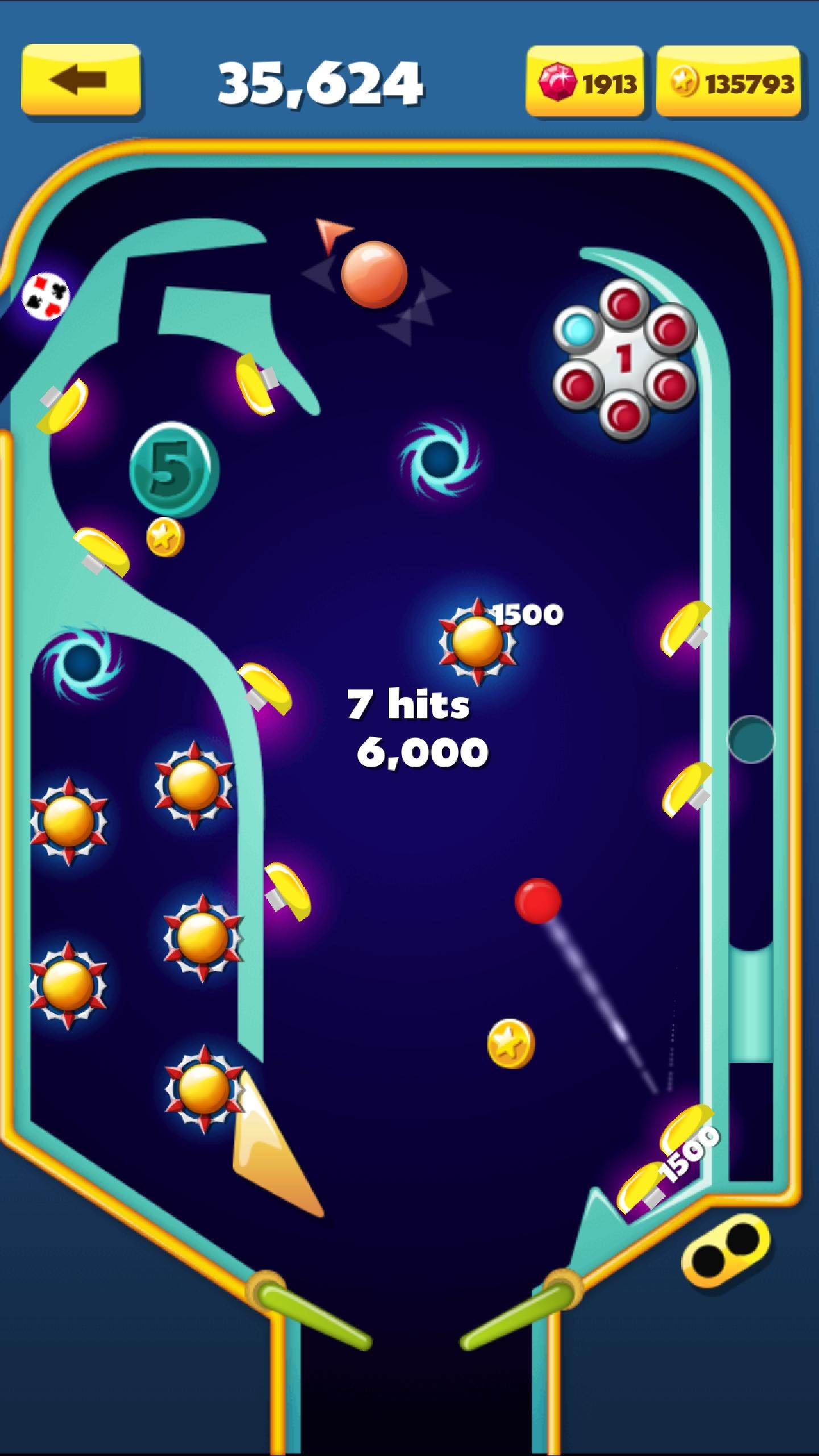 Android application Pinball: Classic Arcade Games screenshort