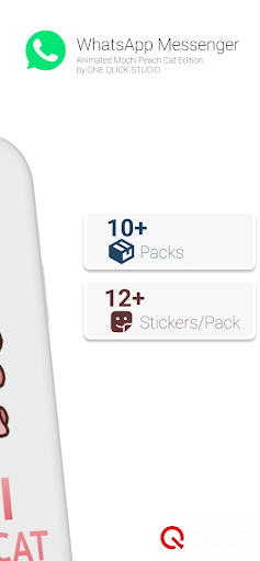 Mochi Peach Cat WASticker