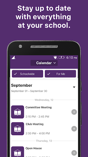Android application St. Christine School screenshort