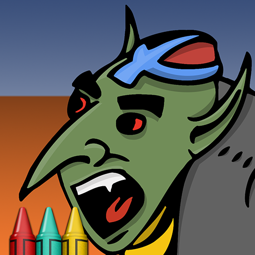 Coloring Book-Gears vs Goblins logo