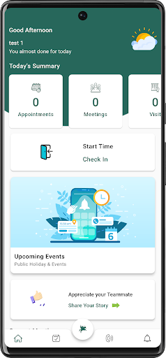 Android application Bonne HRM screenshort