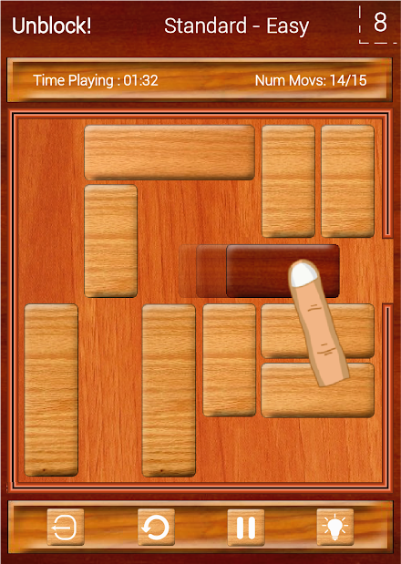Unblock, slide puzzle Screen 1