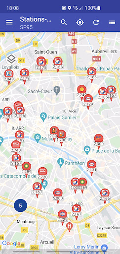 Aperçu de l'application