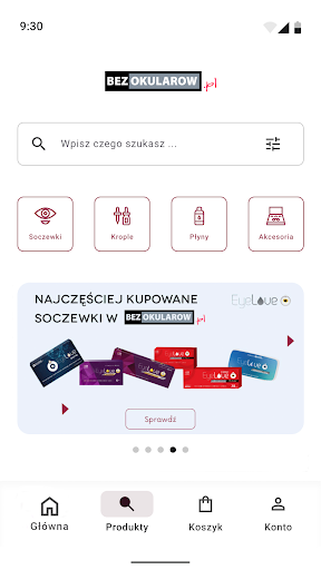 Bezokularow.pl Screenshot 1 - AppWisp.com