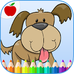 Cover Image of Download Dogs, Cats & Happy Pets Coloring Book Game 7 APK