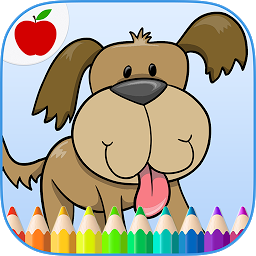 Icon image Happy Pets Coloring Book