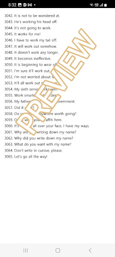No-see Daily English 3000 Screen 3
