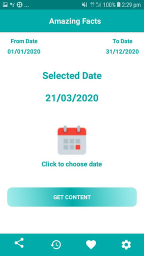 Android application Ansune facts jara hatke screenshort