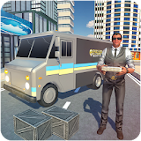 Bank Cash Transit Security Van - ATM Machine Sim icon