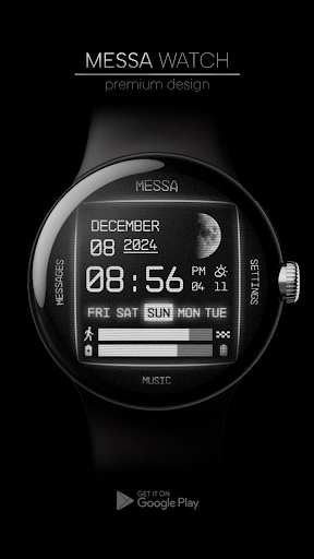 MW37 Space Digital Watch screenshot 1