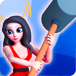 Cover Image of Скачать Angry Hammer Girl  APK