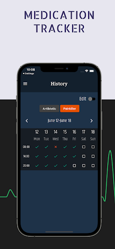 Android application Pill Reminder - Pill Notifier screenshort