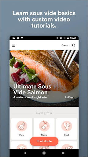 Screenshot of Joule: Sous Vide by ChefSteps
