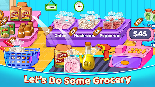 Pizza Maker Cooking Girls Game  screenshots 1