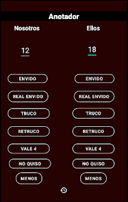Screenshot 2 Anotador Truco Argentino android