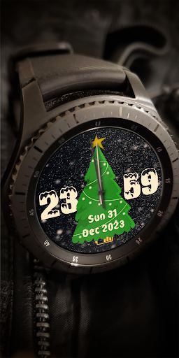 Christmas Watchface AKM WearOS screenshot 4