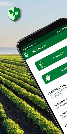 Android application Fitomecum screenshort