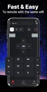 Remote Control For TCL SmartTV
