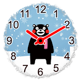 くまモンの紙アナログ時計ウィジェット無料 icon