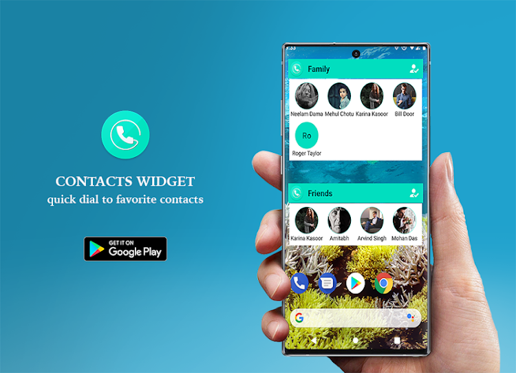 Contacts Widget - Speed Dial - 1.10 - (Android)