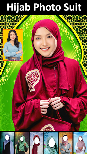 Android application Hijab Women Photo Suit screenshort