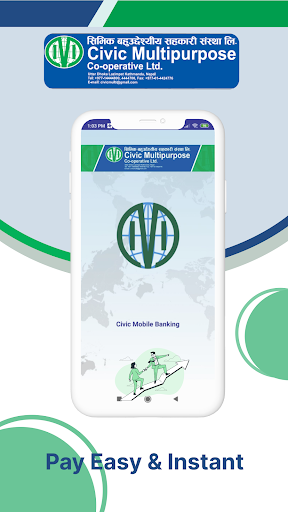 Android application Civic Mobile Banking screenshort