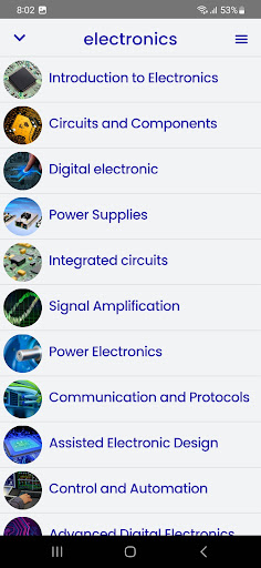 Electronics Course Screenshot 1 - AppWisp.com
