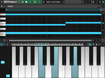 Roland Zenbeats - App de creación musical Screenshot