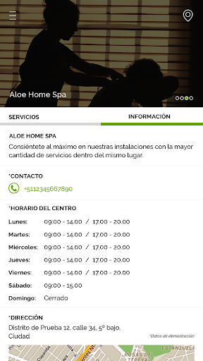 Aloe Home Spa Screen 2