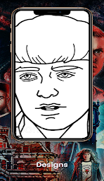 Stranger Things Coloring Book