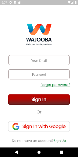 Wajooba Screen 2